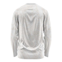 Samoa Lotu Tamaiti Ivory Long Sleeve Shirt Teuila Tatau - Polynesian Pride