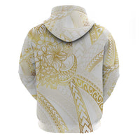Samoa Lotu Tamaiti Gold Hoodie Teuila Tatau - Polynesian Pride