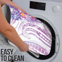 Lavender Polynesian Jellyfish Bathroom Set Watercolor Glows LT7 - Polynesian Pride