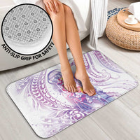 Lavender Polynesian Jellyfish Bathroom Set Watercolor Glows LT7 - Polynesian Pride