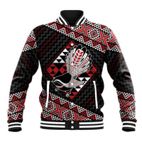 Taniko Aotearoa Baseball Jacket Poutama Mix Piwakawaka