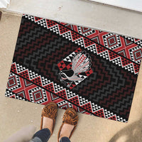 Taniko Aotearoa Rubber Doormat Poutama Mix Piwakawaka