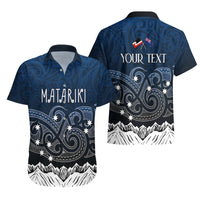 Personalised New Zealand Hawaiian Shirt Matariki Maori Patterns - Gradient LT7 - Polynesian Pride