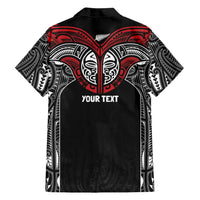 Aotearoa Maori Personalized Family Matching Off Shoulder Short Dress and Hawaiian Shirt Toitu Te Tiriti Ake! Ake! Ake! LT7 - Polynesian Pride