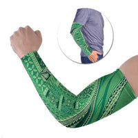 Pasifika Women's Day - Samoa Siapo Malu Tattoo Inspired Arm Sleeves Jade