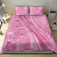 Pasifika Women's Day - Samoa Siapo Malu Tattoo Inspired Bedding Set Pink