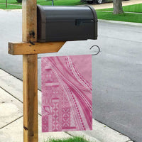 Pasifika Women's Day - Samoa Siapo Malu Tattoo Inspired Garden Flag Pink