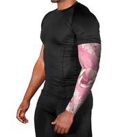 Hawaii Maui Island Flowers Lei Arm Sleeves Lokelani Rose Pink