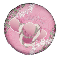 Hawaii Maui Island Flowers Lei Spare Tire Cover Lokelani Rose Pink