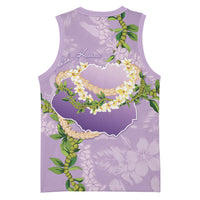 Hawaii Kauai Island Flowers Lei Basketball Jersey Mokihana Lei