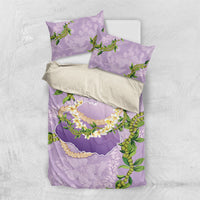 Hawaii Kauai Island Flowers Lei Bedding Set Mokihana Lei