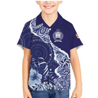 Fiji Queen Victoria School Personalised Family Matching Mermaid Dress and Hawaiian Shirt Masi Tapa Torn Style