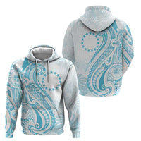Kia Orana Cook Islands Hoodie Moana Plumeria Tropical Waves - Polynesian Pride