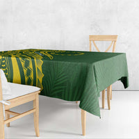 Kia Orana Cook Islands Tablecloth Plumeria Tropical Waves - Polynesian Pride