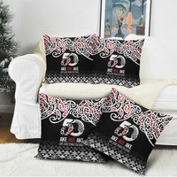 Kia Kaha Te Reo Maori Pillow Cover 50 Years Mo Ake Tonu Te Reo LT7 - Polynesian Pride