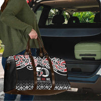 Kia Kaha Te Reo Maori Travel Bag 50 Years Mo Ake Tonu Te Reo - Polynesian Pride