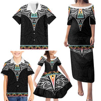 50 Years Kia Kaha Te Reo Maori Family Matching Puletasi and Hawaiian Shirt Ake Ake Ake! LT7 - Polynesian Pride