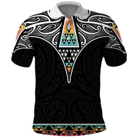 50 Years Kia Kaha Te Reo Maori Polo Shirt Ake Ake Ake! LT7 White - Polynesian Pride