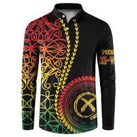 Proudly Ni-Van Sandroing Inspired Classic Style Button Sweatshirt