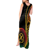 Proudly Ni-Van Sandroing Inspired Classic Style Tank Maxi Dress LT7 - Polynesian Pride