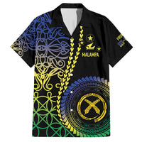 Proudly Ni-Van Sandroing Inspired Family Matching Off Shoulder Maxi Dress and Hawaiian Shirt Malampa Classic Style LT7 Dad's Shirt - Short Sleeve Colorful - Polynesian Pride