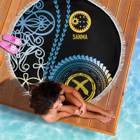 Proudly Ni-Van Sandroing Inspired Beach Blanket Sanma Classic Style