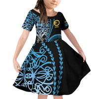Proudly Ni-Van Sandroing Inspired Family Matching Off Shoulder Short Dress and Hawaiian Shirt Sanma Classic Style