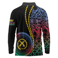 Proudly Ni-Van Sandroing Inspired Long Sleeve Polo Shirt Shefa Classic Style