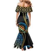 Proudly Ni-Van Sandroing Inspired Family Matching Mermaid Dress and Hawaiian Shirt Torba Classic Style