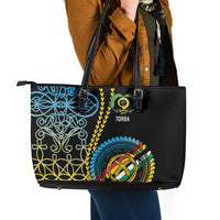 Proudly Ni-Van Sandroing Inspired Leather Tote Bag Torba Classic Style
