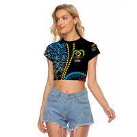 Proudly Ni-Van Sandroing Inspired Raglan Cropped T Shirt Torba Classic Style