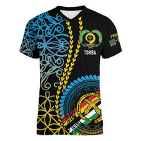 Proudly Ni-Van Sandroing Inspired Women V-Neck T-Shirt Torba Classic Style