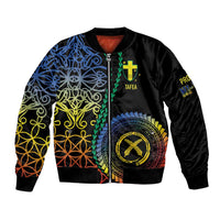 Proudly Ni-Van Sandroing Inspired Bomber Jacket Tafea Classic Style