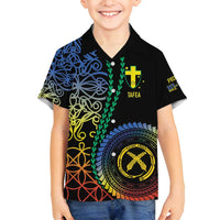 Proudly Ni-Van Sandroing Inspired Family Matching Summer Maxi Dress and Hawaiian Shirt Tafea Classic Style