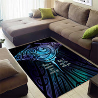 Aotearoa Maori Te Whai Rahi Area Rug Tala - Nowhere You Could Go That I Won't Be With You - Polynesian Pride