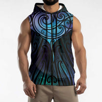 Aotearoa Maori Te Whai Rahi Sleeveless Zip Hoodie Tala - Nowhere You Could Go That I Won't Be With You LT7