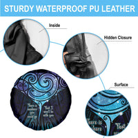 Aotearoa Maori Te Whai Rahi Spare Tire Cover Tala - Nowhere You Could Go That I Won't Be With You - Polynesian Pride