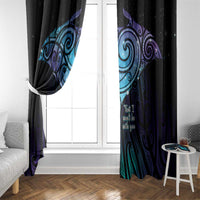 Aotearoa Maori Te Whai Rahi Window Curtain Tala - Nowhere You Could Go That I Won't Be With You - Polynesian Pride