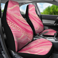 Polynesian Puakeniken Pikake Twisted Lei Car Seat Cover Rose Pink LT7 - Polynesian Pride