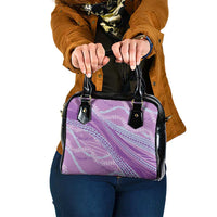 Polynesian Puakeniken Pikake Twisted Lei Shoulder Handbag Amethys - Polynesian Pride