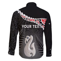 Personalised New Zealand Maori Family Matching Off Shoulder Maxi Dress and Hawaiian Shirt Manaia Mix Koru LT7 - Polynesian Pride