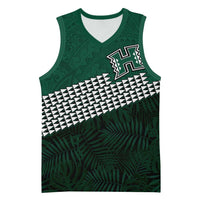 Hawaii Rainbow Warriors Alumni Custom Basketball Jersey Kanaka Arrows Tropical Vibes