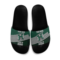 Hawaii Rainbow Warriors Alumni Custom Slide Sandals Kanaka Arrows Tropical Vibes