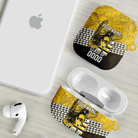 Hawaii Nanakuli High Alumni Custom AirPods Case Kanaka Arrows Tropical Vibes