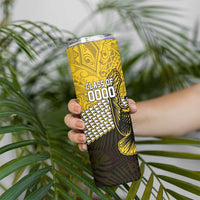 Hawaii Nanakuli High Alumni Custom Skinny Tumbler Kanaka Arrows Tropical Vibes