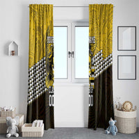 Hawaii Nanakuli High Alumni Custom Window Curtain Kanaka Arrows Tropical Vibes