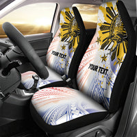 Philippines Independence Day Car Seat Cover Eagle Mix Filipino Flag Tribal Style LT7 - Polynesian Pride