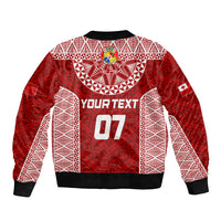 Personalised Tonga Rugby Bomber Jacket Ikale Tahi Champions World Cup 2023 LT7 - Polynesian Pride