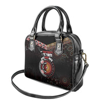 Aotearoa and Australia Indigenous Shoulder Handbag Stand Together For Te Tiriti