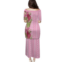 Women's Day Samoa Malu Tattoo Inspired Mix Teuila Family Matching Puletasi and Hawaiian Shirt Rose Pink LT7 - Polynesian Pride
